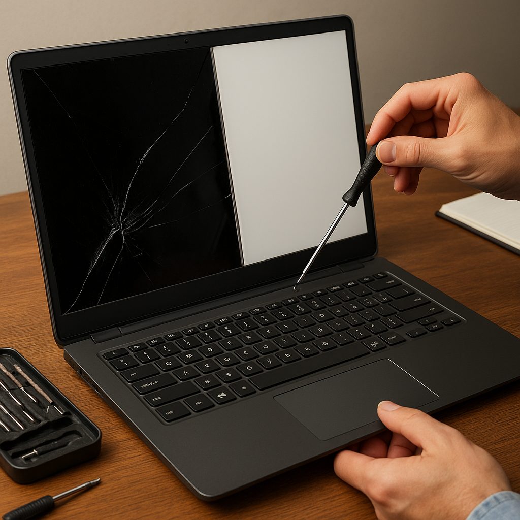 Wymiana matrycy w laptopie – kiedy jest możliwa i ile kosztuje