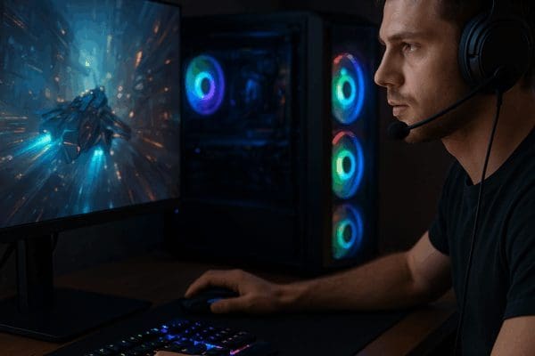Komputery dla graczy a nowe technologie – co realnie poprawia gameplay