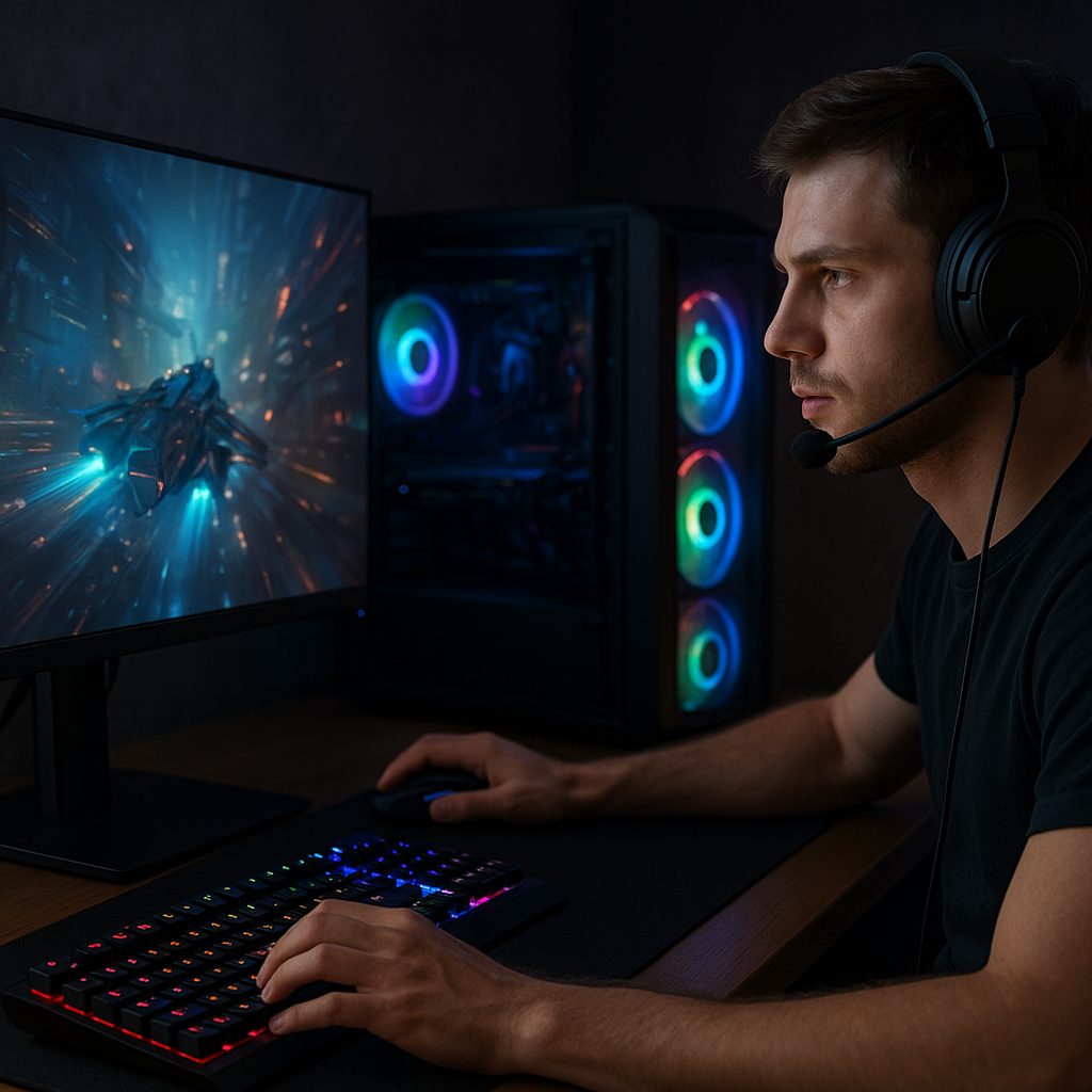 Komputery dla graczy a nowe technologie – co realnie poprawia gameplay